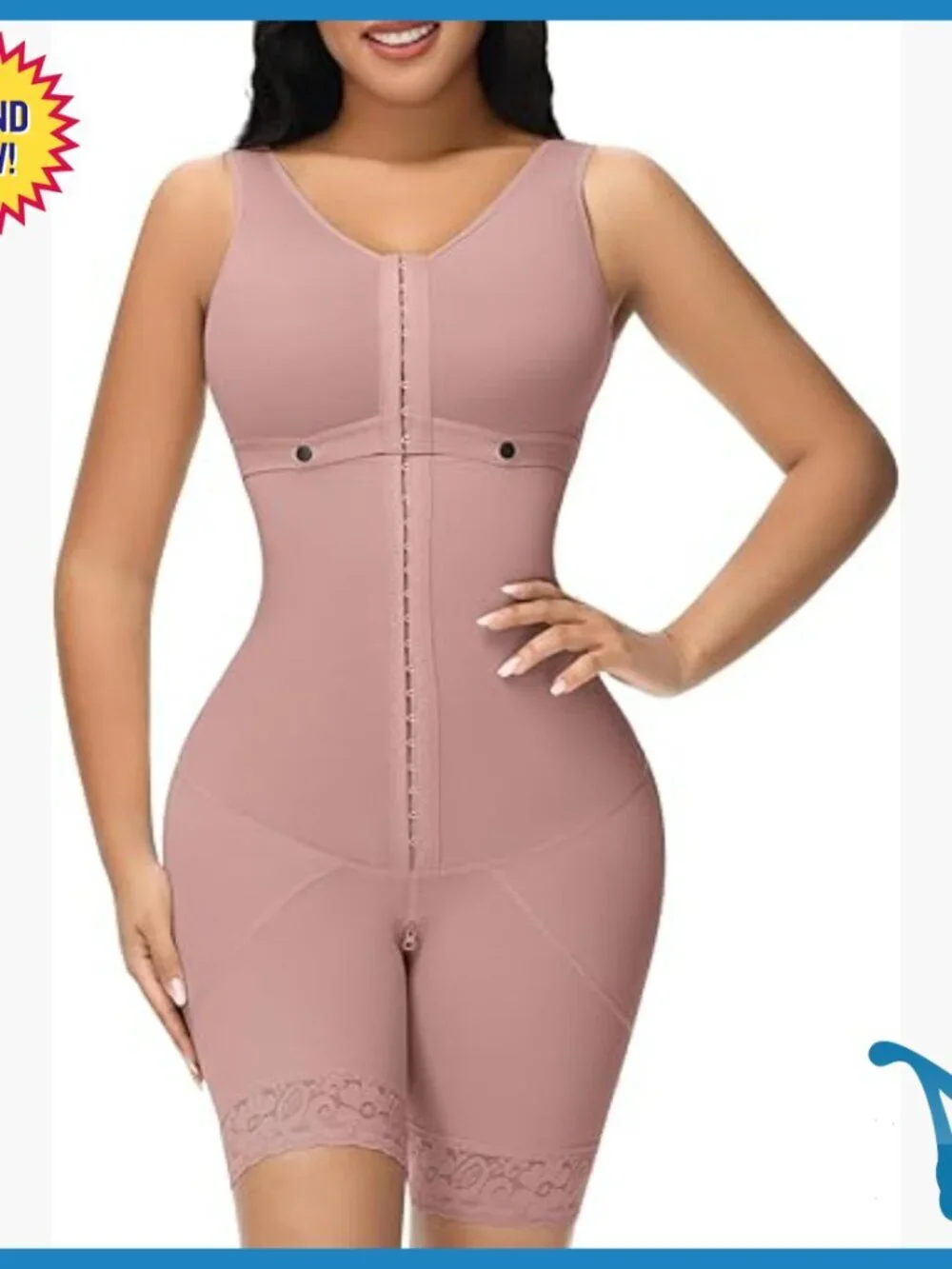 Full Body Shapewear Bodysuit Tummy Control Postpartum Compression Waist Trainer